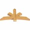 Ekena Millwork Davenport Rough Sawn Timber Gable Bracket, Western Red Cedar, 60"W x 32"H x 4"D x 6"F, 13/12 Pitch GBW060X32X0406DAV00RWR - alternate 4